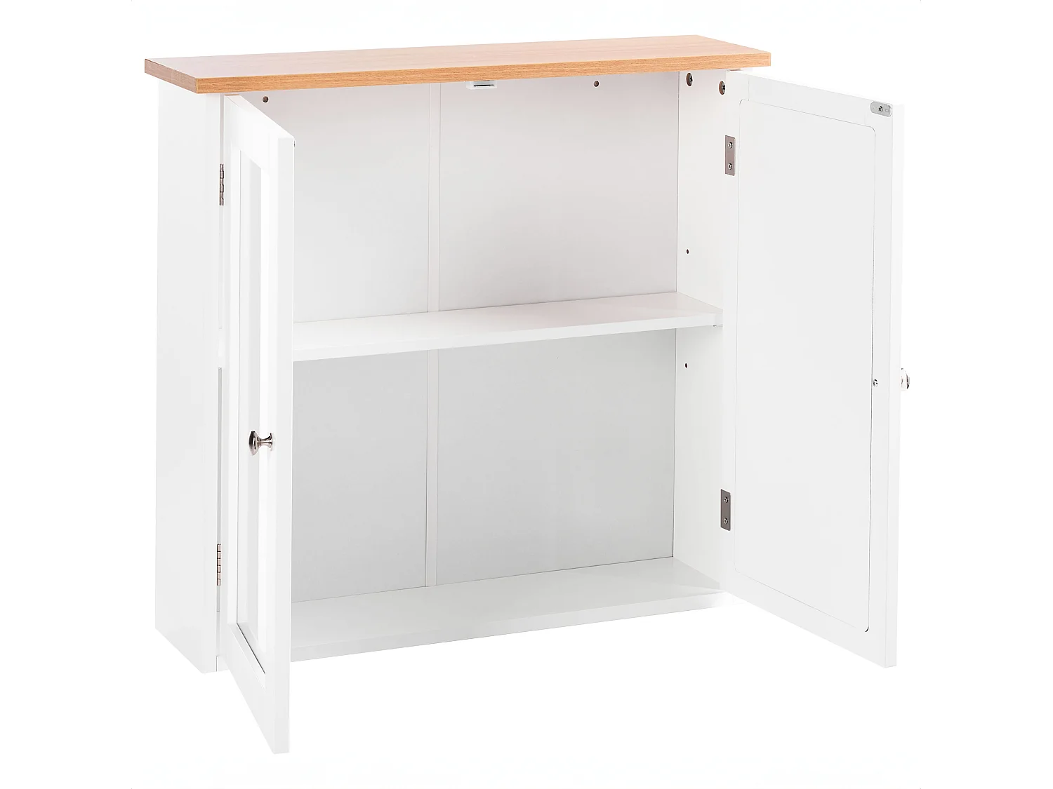 Armoire de toilette murale ALAMOS 65 cm 60 cm Blanc