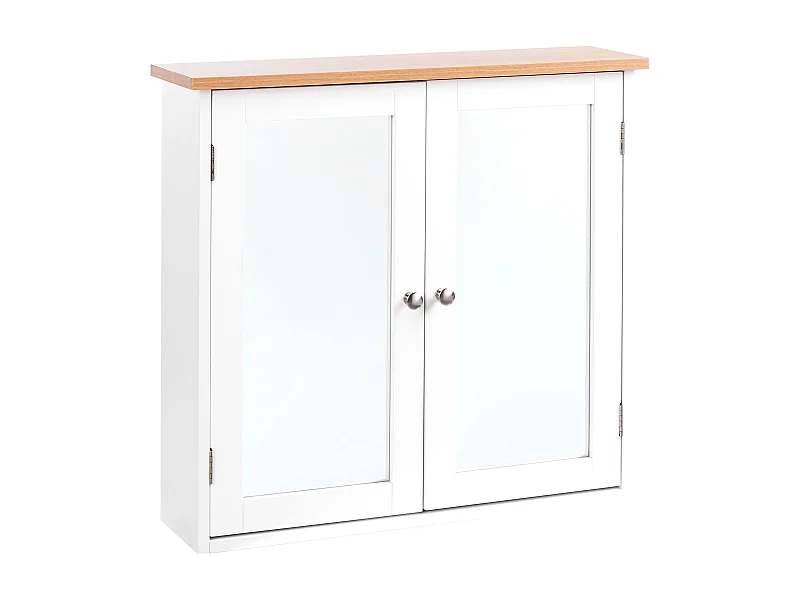 Armoire de toilette murale ALAMOS 65 cm 60 cm Blanc