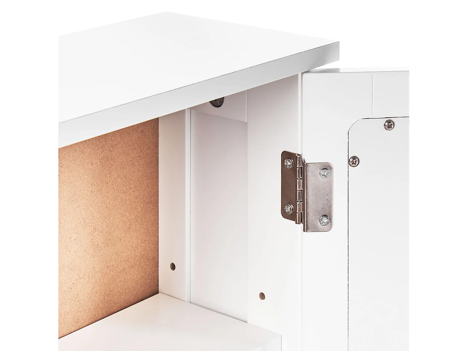 Armoire de toilette murale HUILA 34 cm 53 cm Blanc