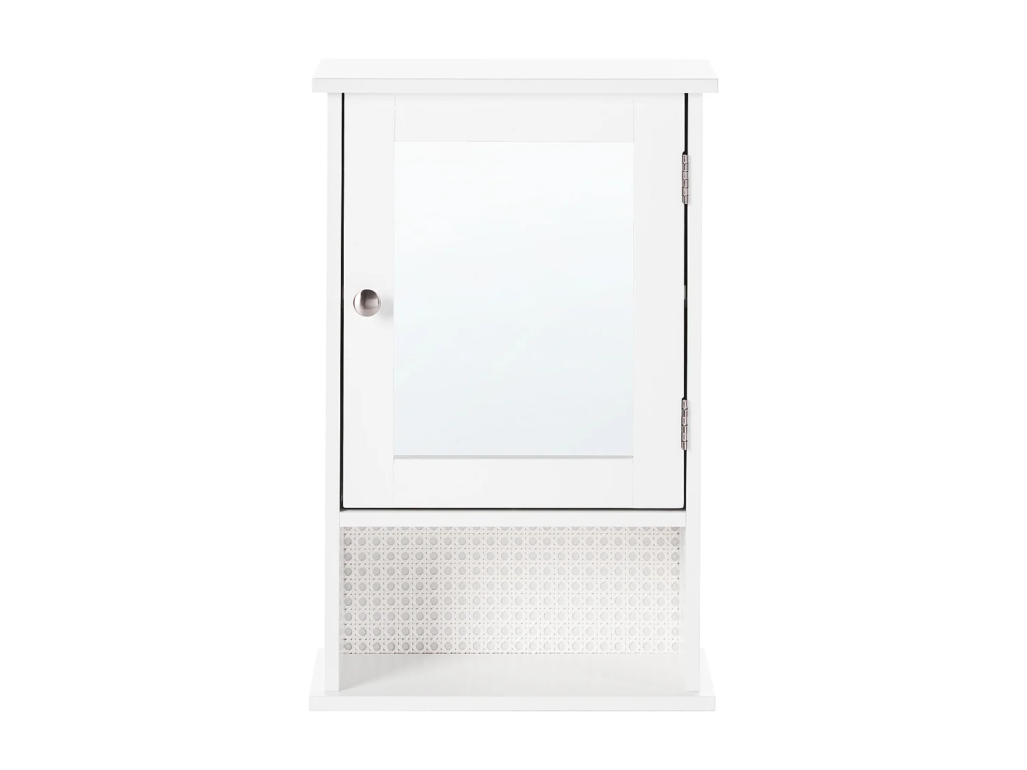 Armadio a muro per specchio da bagno HUILA 34 cm 53 cm Bianco