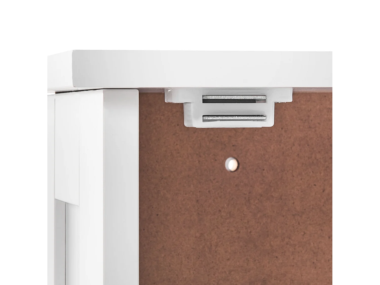 Armadio a muro per specchio da bagno HUILA 34 cm 53 cm Bianco