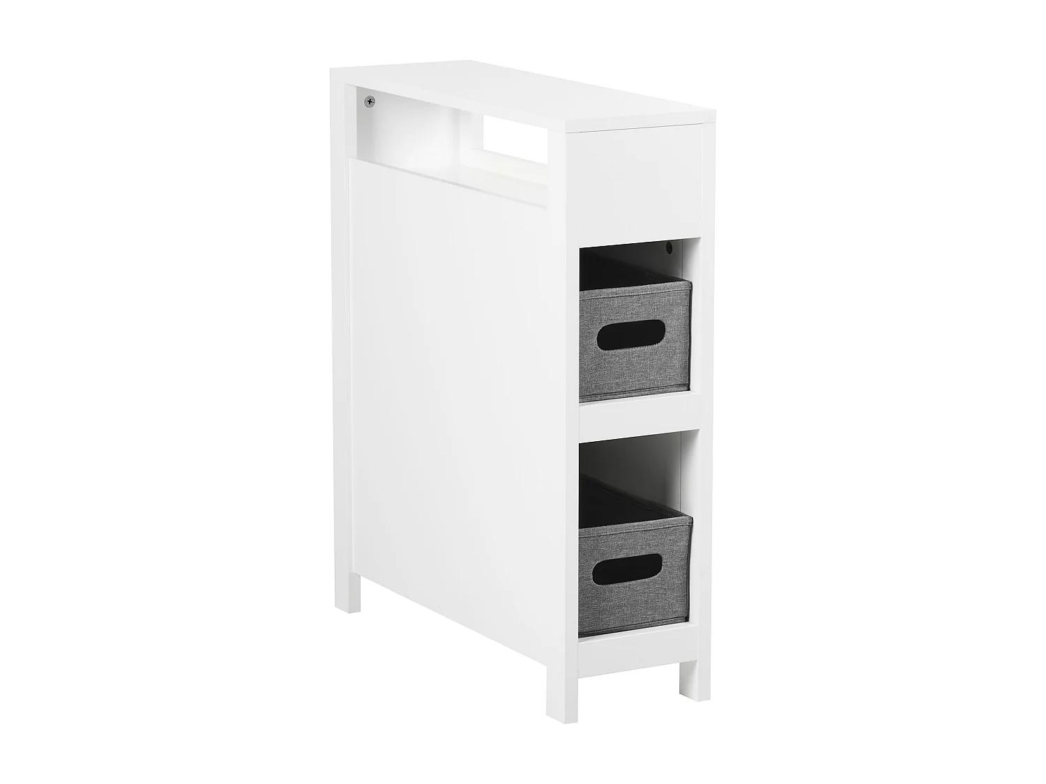 Armadietto da bagno CACHI 20 cm Bianco