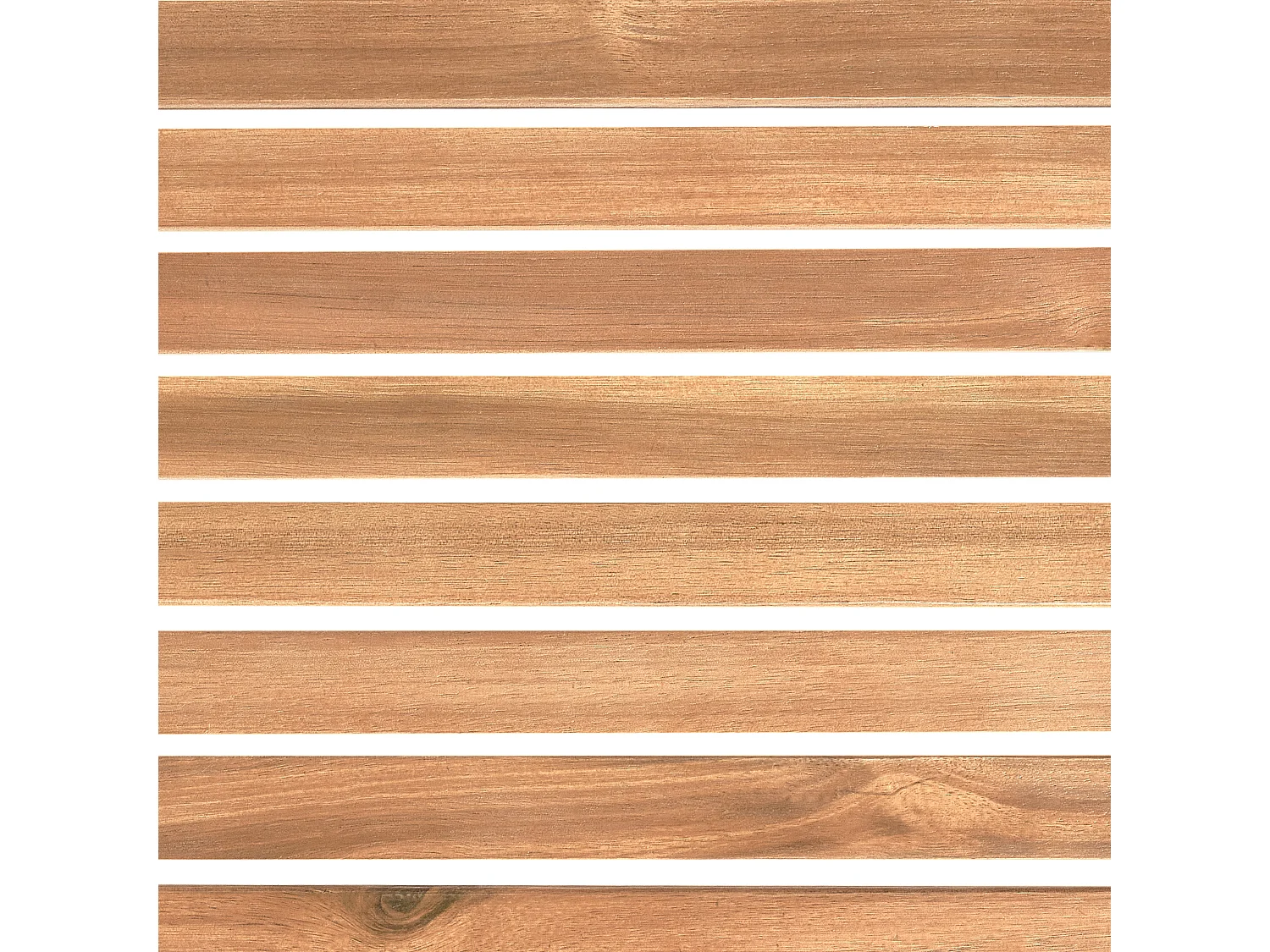 Table basse de jardin GIAVENO 145 cm 79 cm Acacia Marron