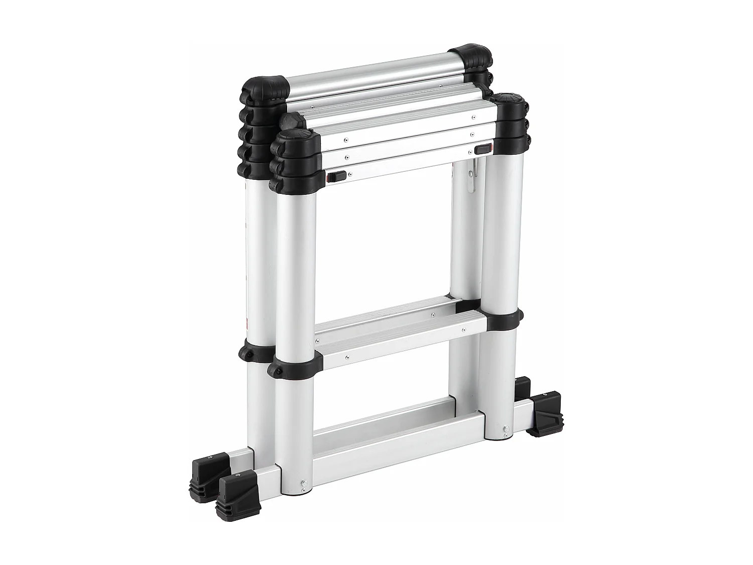 Echelle télescopique transformable PRO Argent Aluminium 1.75m