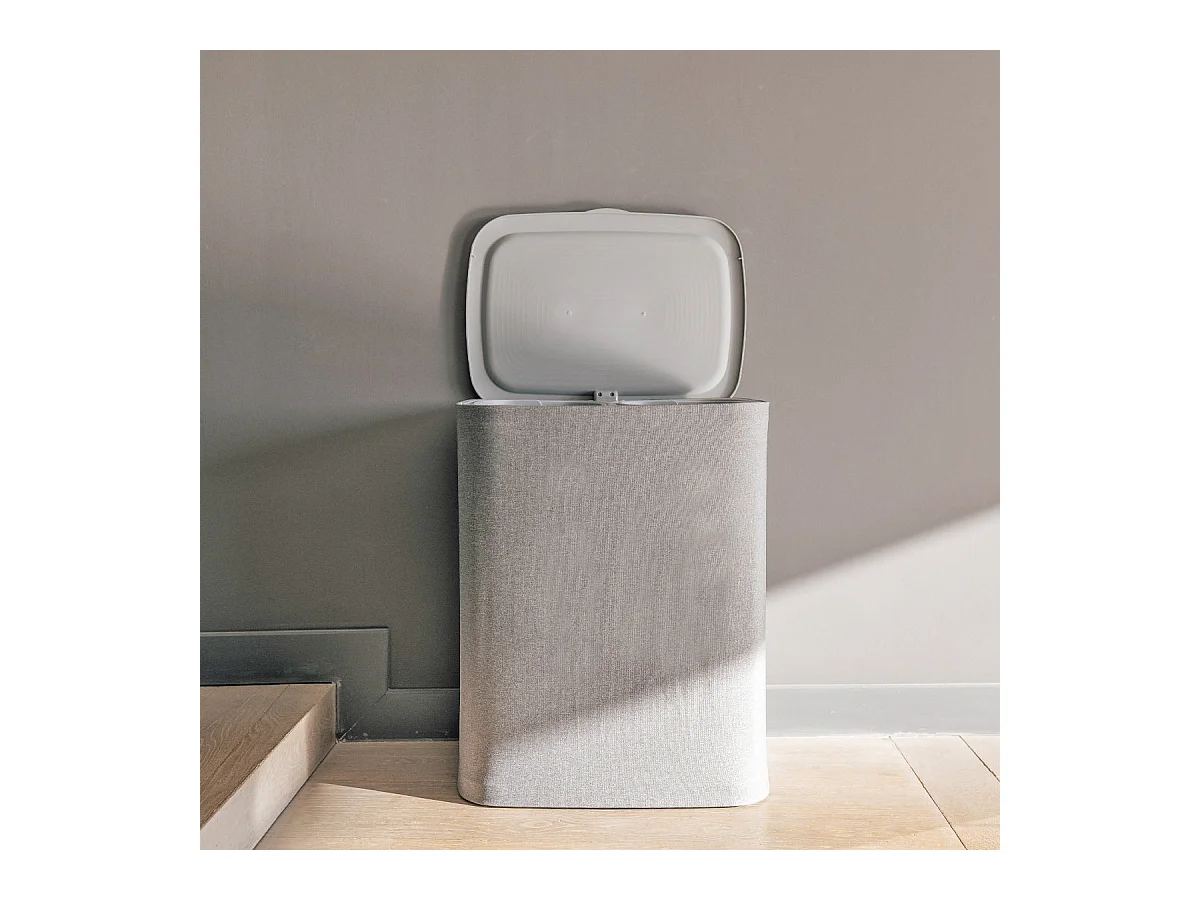 Panier à linge SVEN Gris Tissu 50L