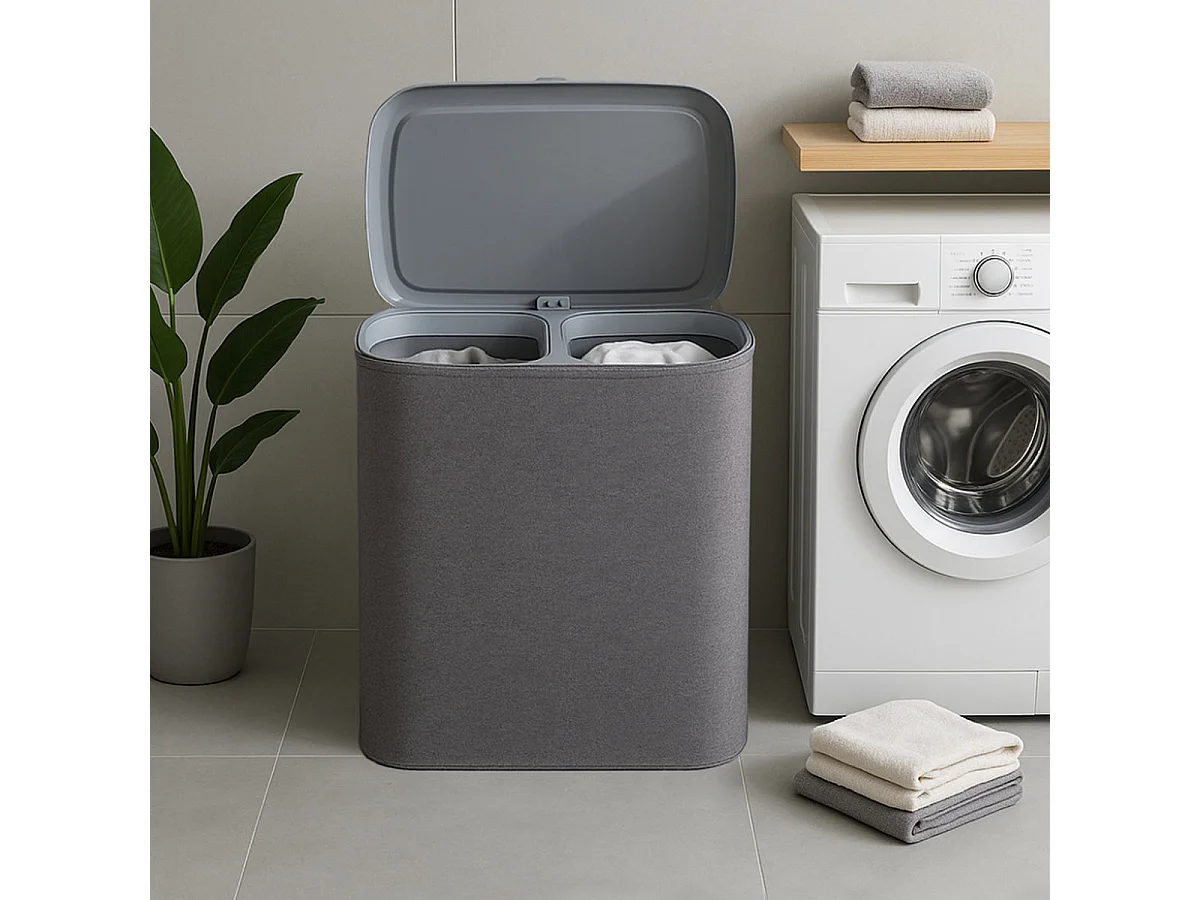 Panier à linge avec couvercle SVEN 50L