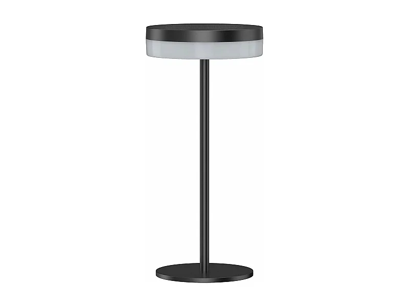 Lampe de table solaire VIVIA Noir Aluminium