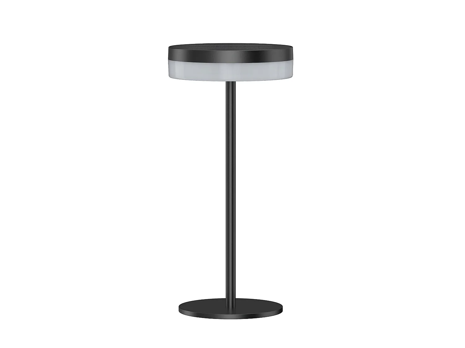 Lampe de table solaire VIVIA MINI SOLAR Noir H27cm