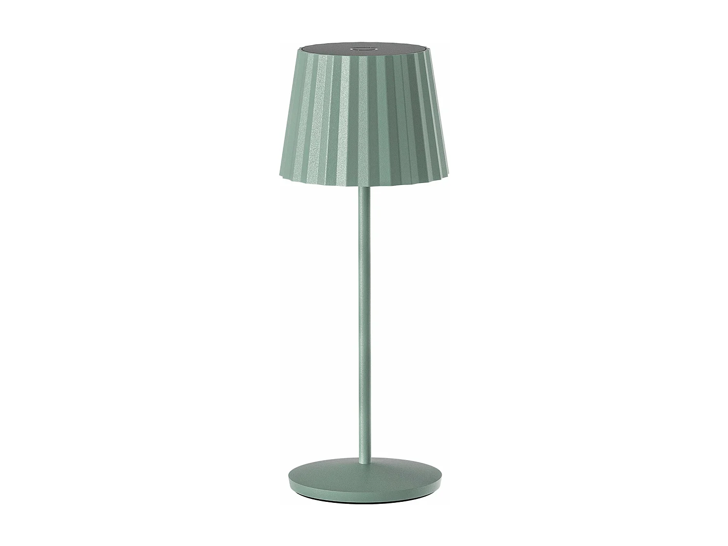 Lampe de table sans fil LED ABBY Vert olive Aluminium