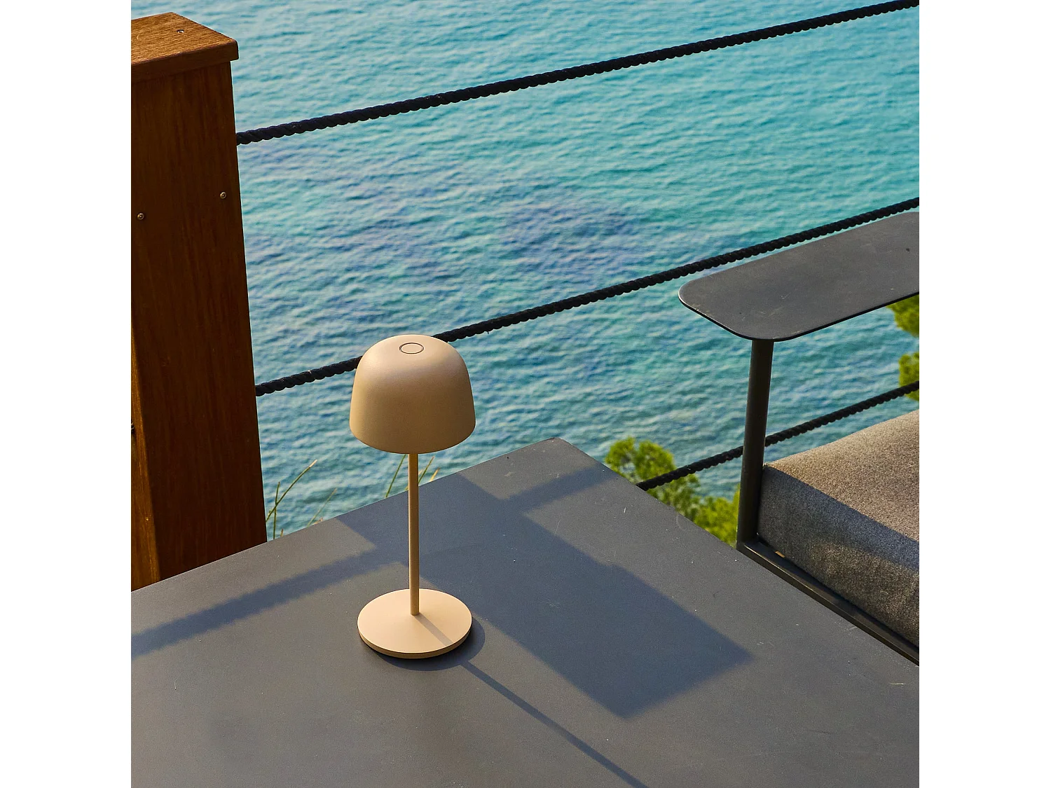 Lampe de table sans fil SOPHIA Sable H28cm