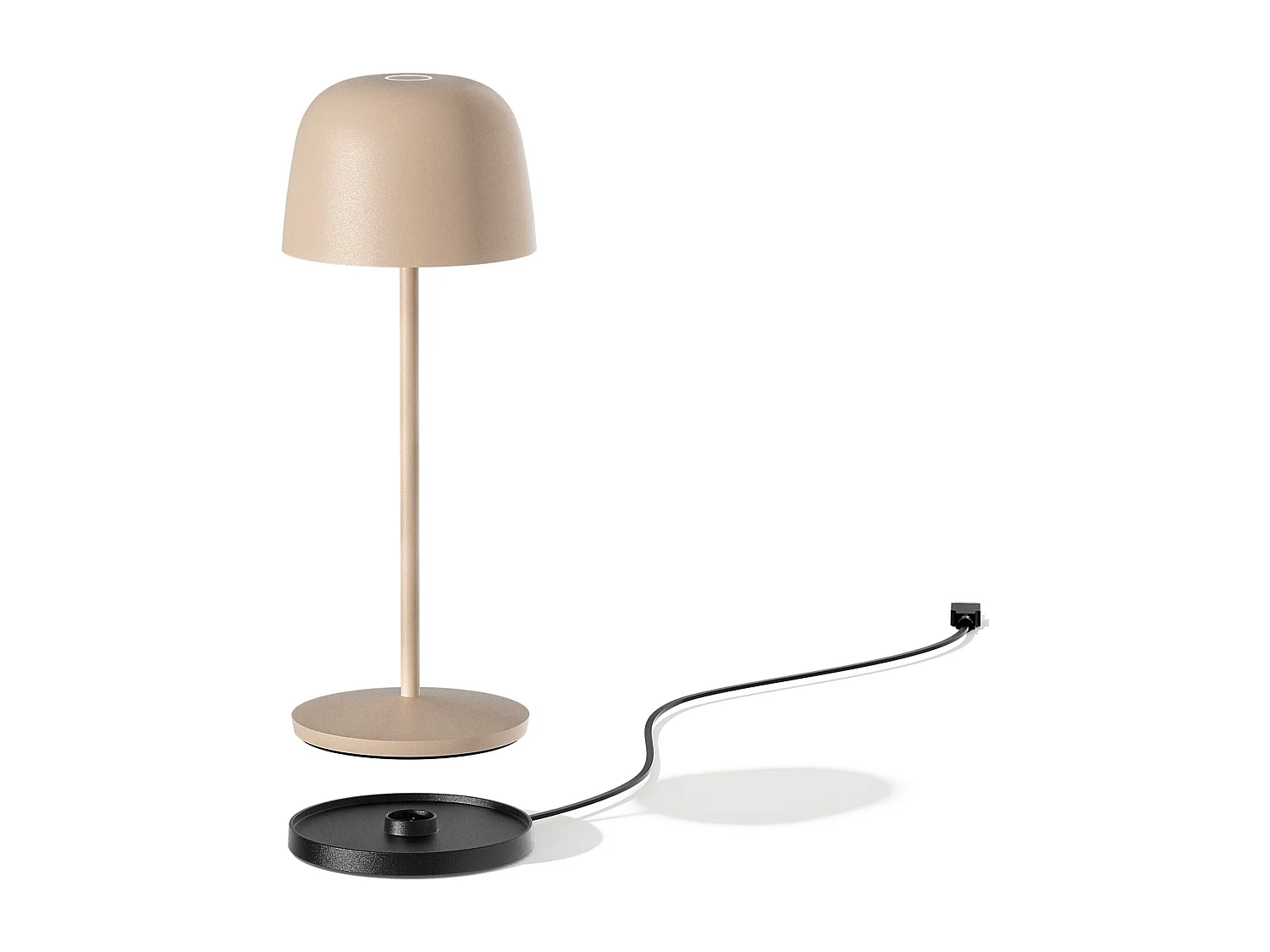 Lampe de table sans fil SOPHIA Sable H28cm