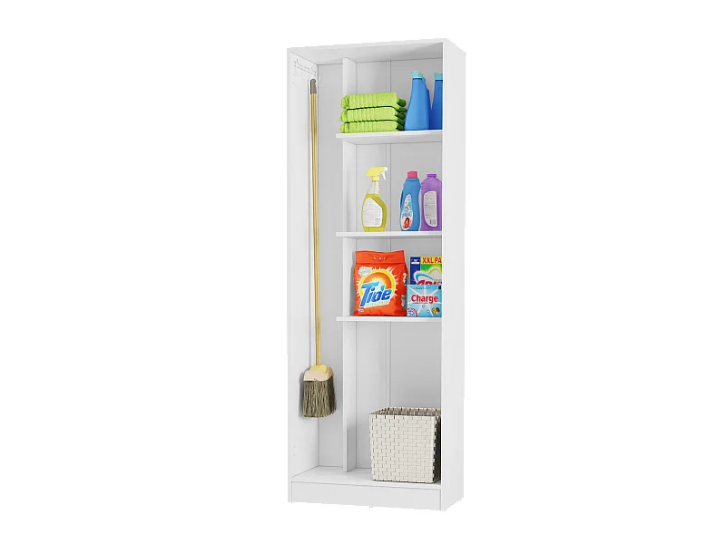 Armoire Maison 2 Portes - 170X61X32 Blanc