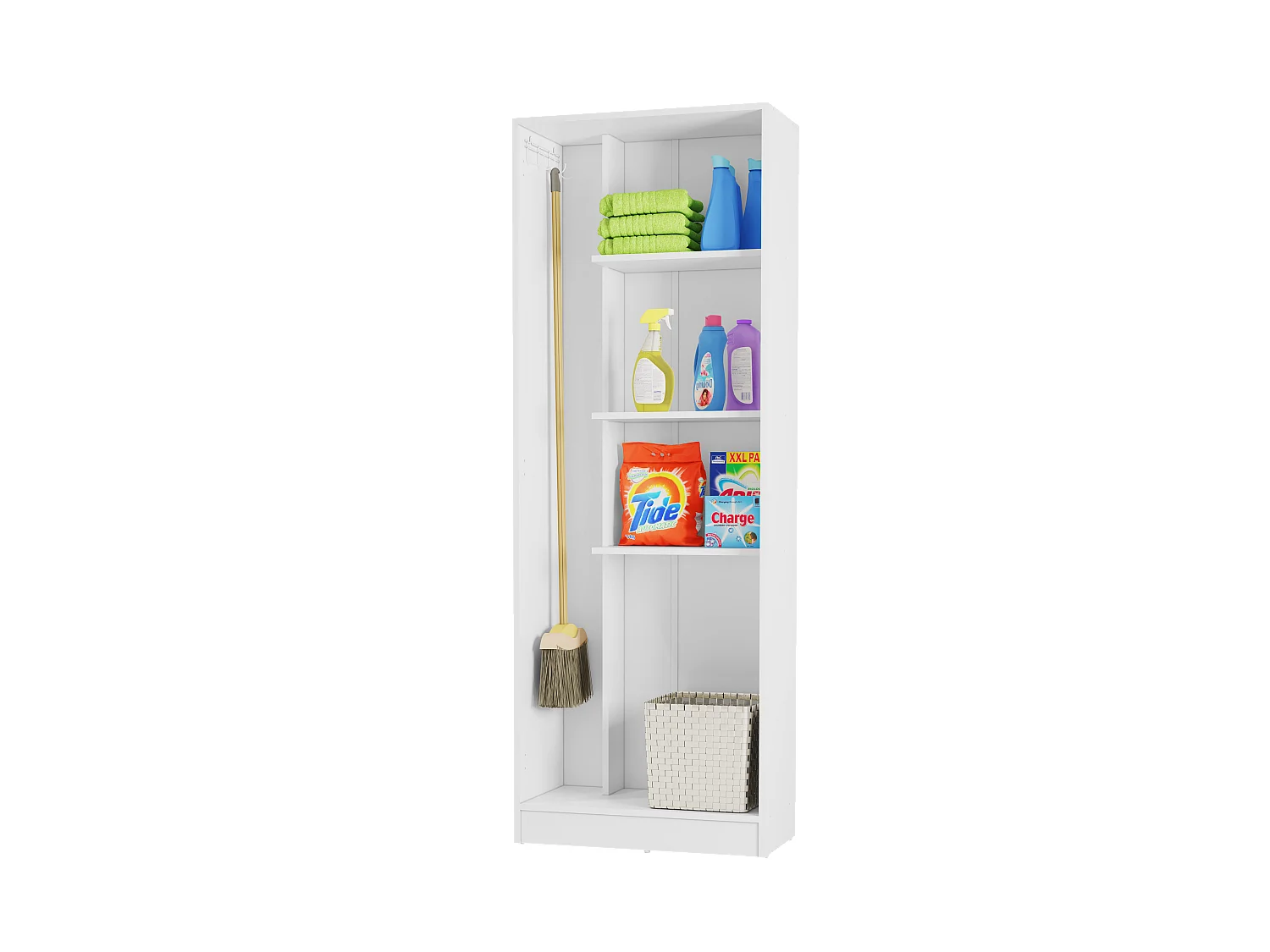Armario Hogar 2 Puertas - 170X61X32 Blanco