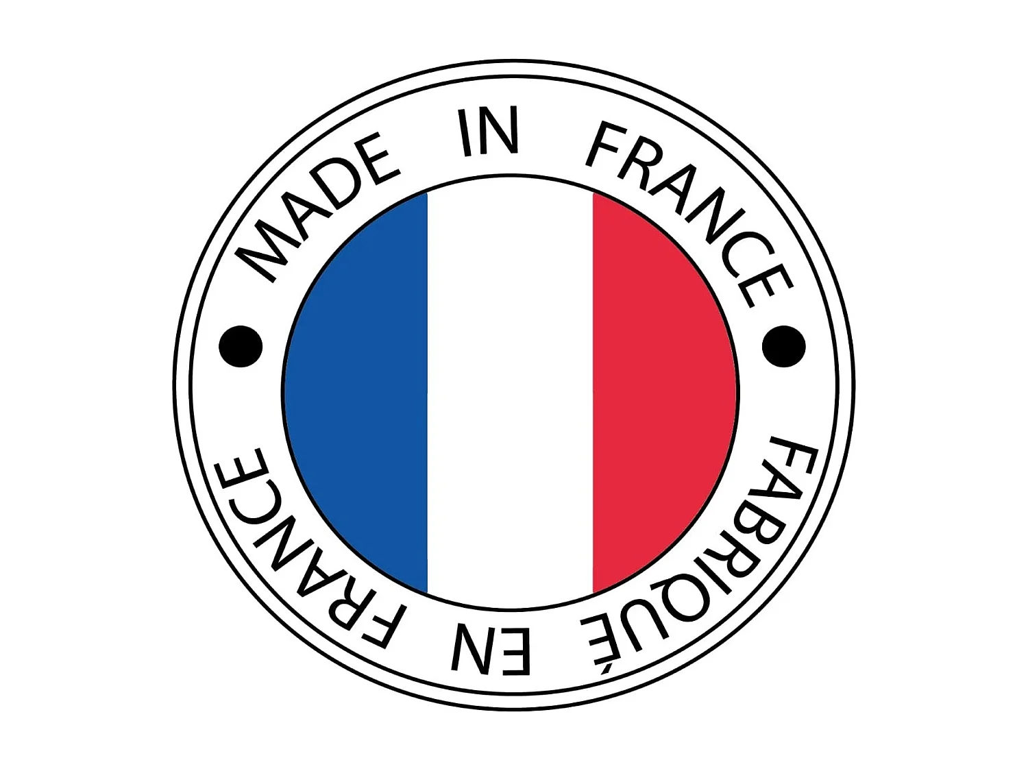 Lit 2 places 140x190 cm bois massif bois naturel LIO