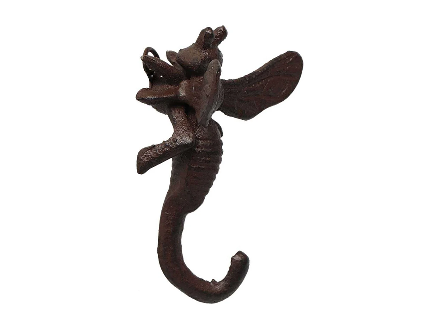 Crochet en fonte Abeille Lot de 6