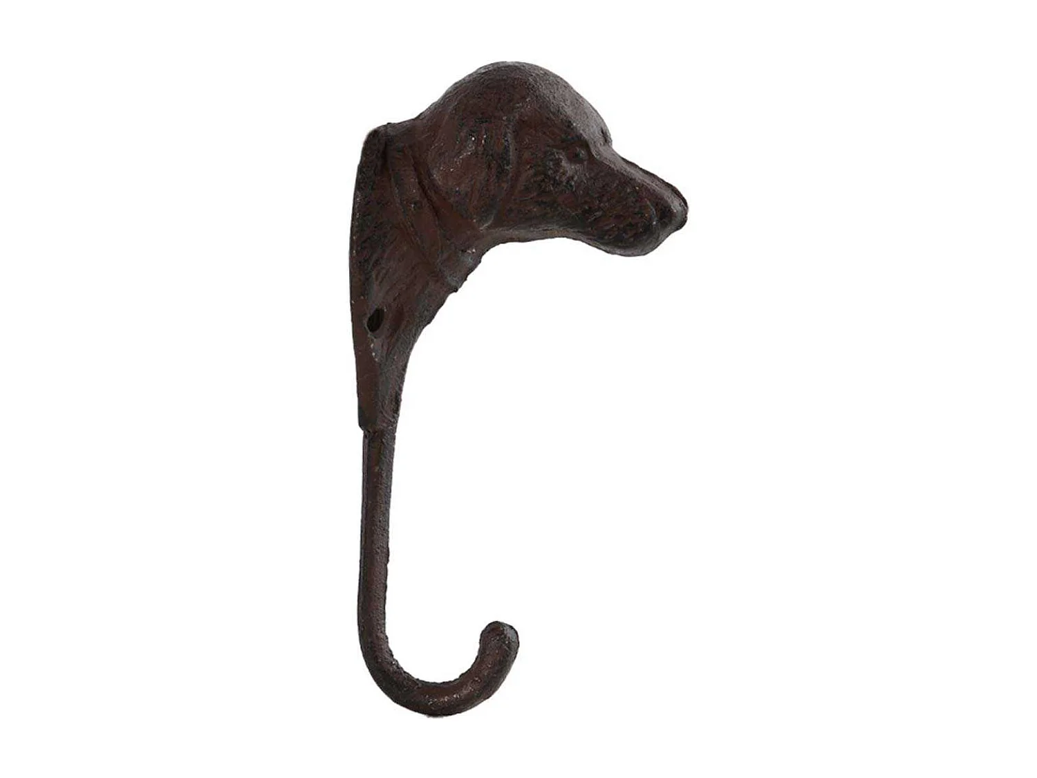 Crochet en fonte chien Lot de 6