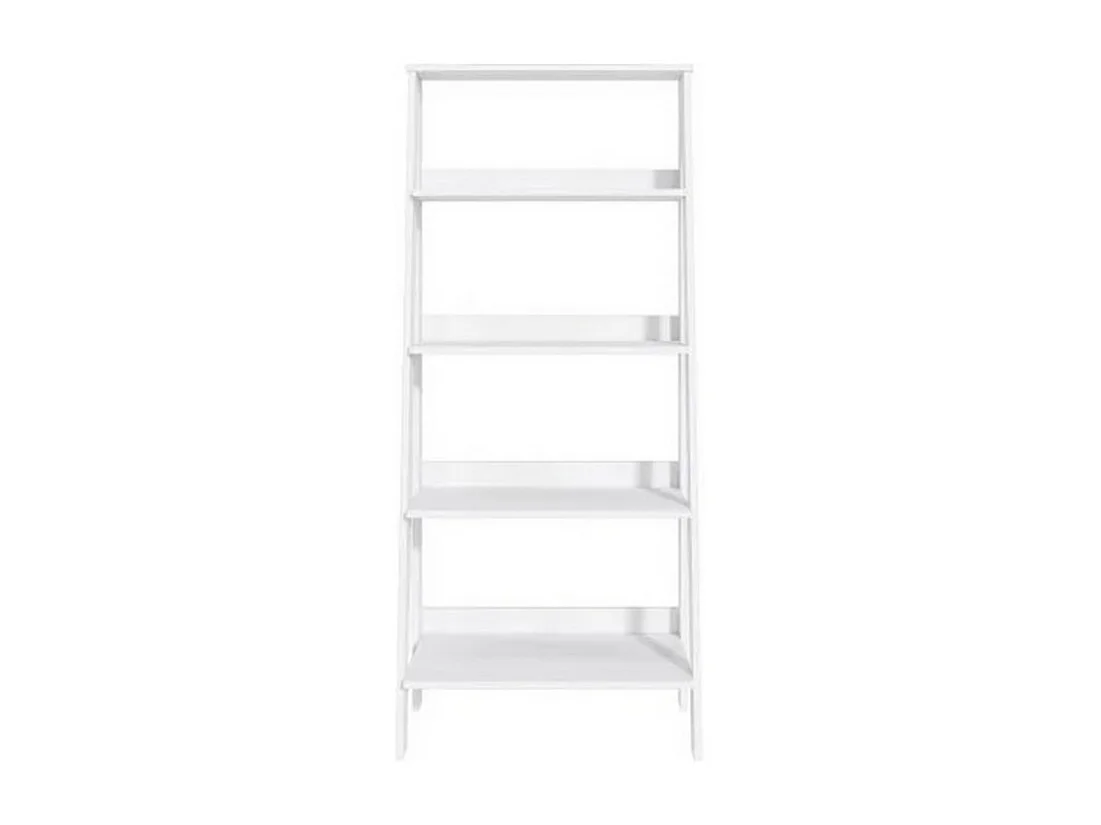 Etagère Escalier 4 Niches Blanche Largeur 61 Hauteur 140.3 Profondeur 40 cm