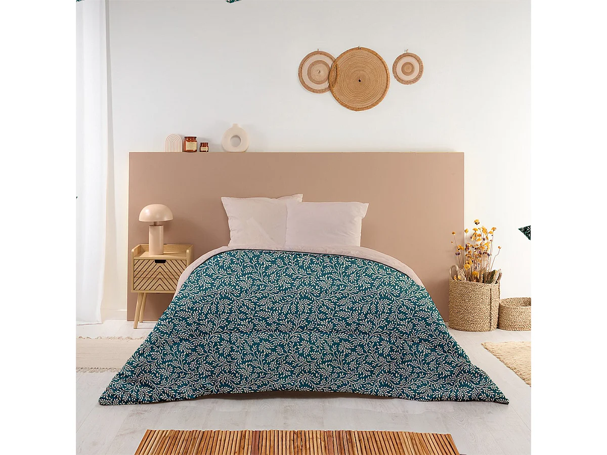 Couette imprimée Omara - Chaude 350g/m2 - 220x240cm