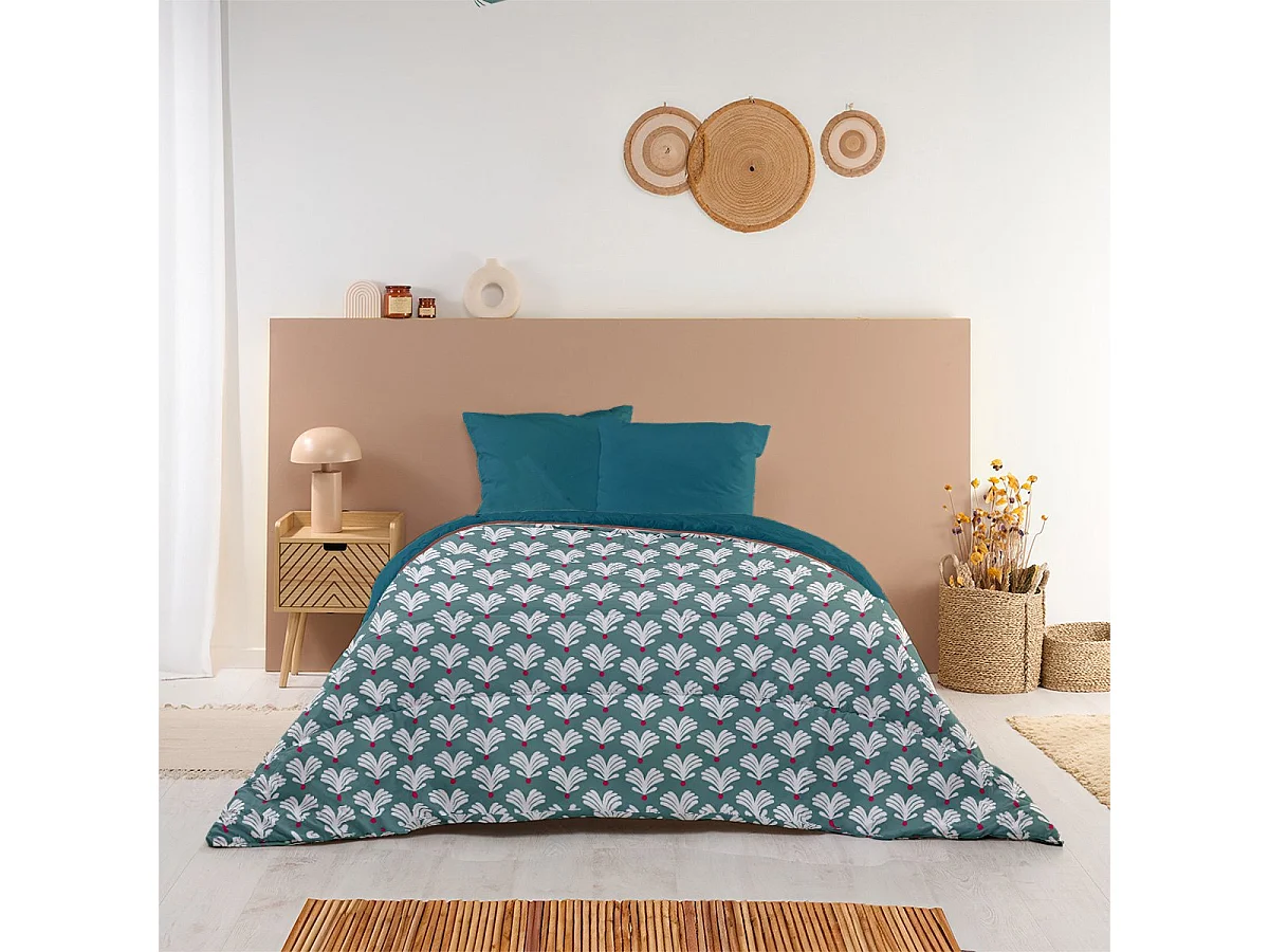 Couette imprimée Sully - Chaude 350g/m2 - 220x240cm
