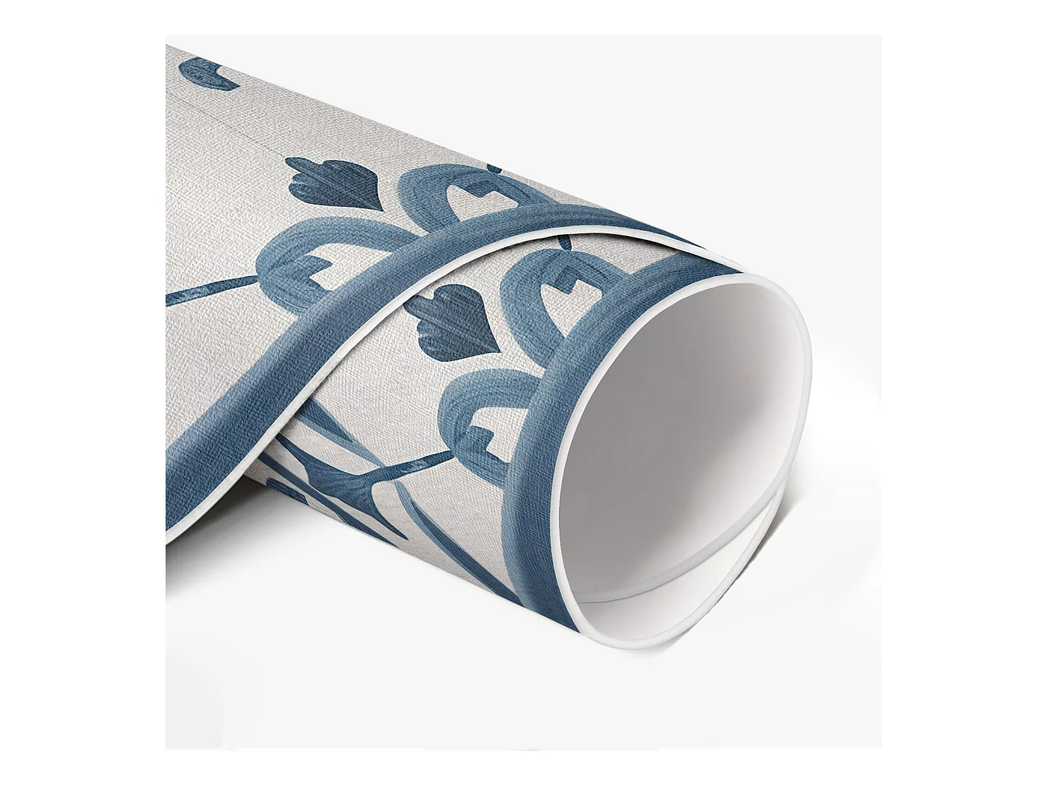 Tapis vinyle pour la maison, Moquette d'intérieur Carreaux de pierre décoratifs avec motif de sol vintage 110 cm