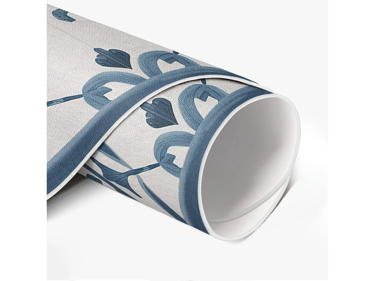 Vinyltapijt voor thuis, binnentapijt Decoratieve tegels stenen vloerpatroon vintage 110 cm