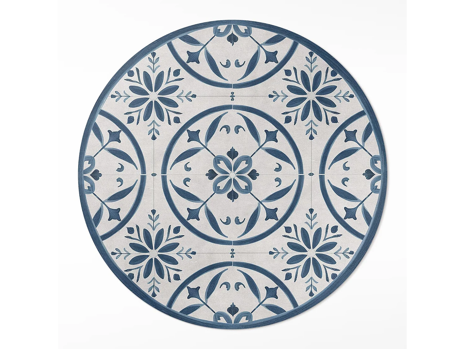 Tapis vinyle pour la maison, Moquette d'intérieur Carreaux de pierre décoratifs avec motif de sol vintage 150 cm