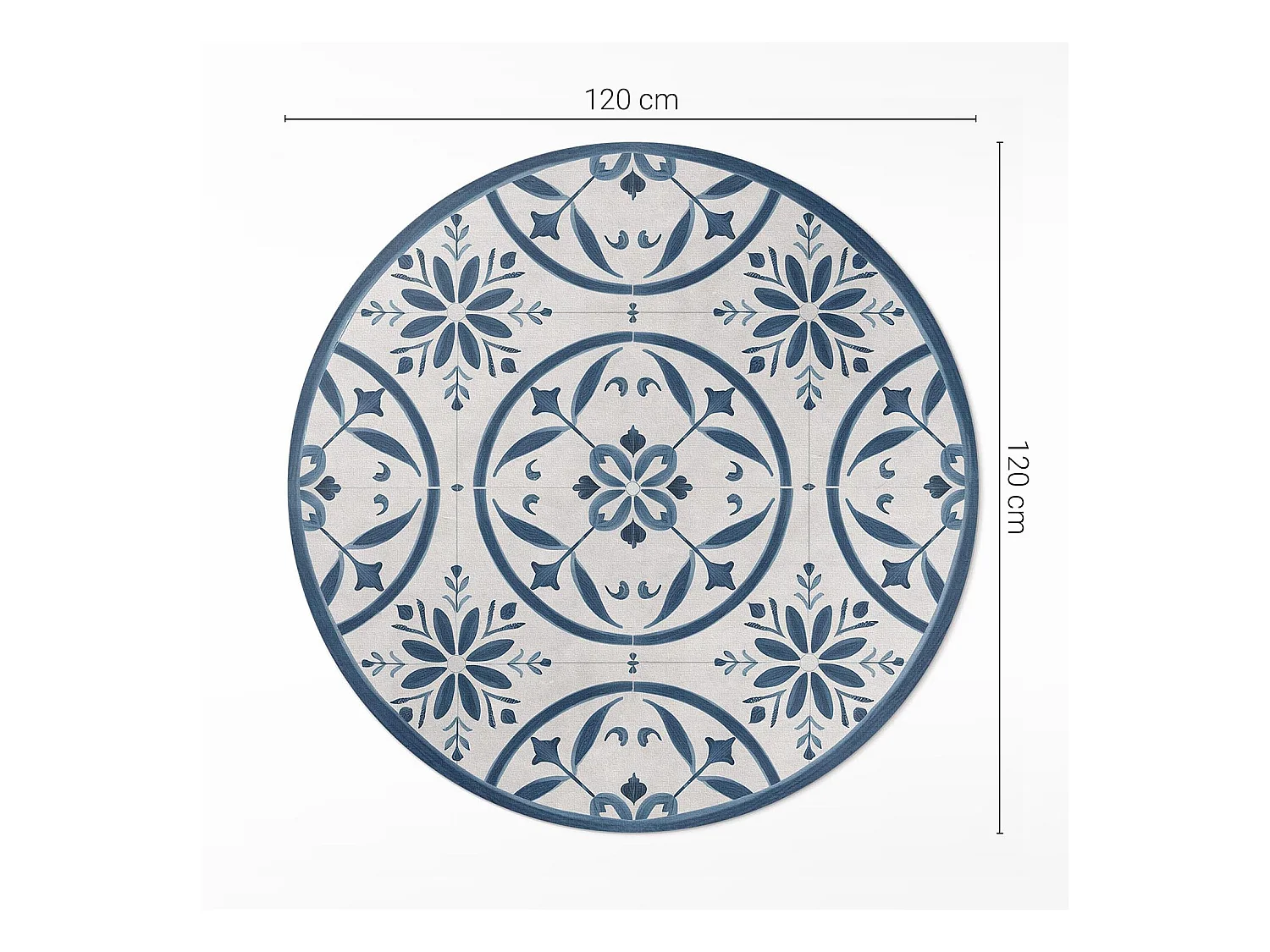 Tappeto in vinile per la casa, tappeto da interni Piastrelle decorative pavimento in pietra modello vintage 120 cm
