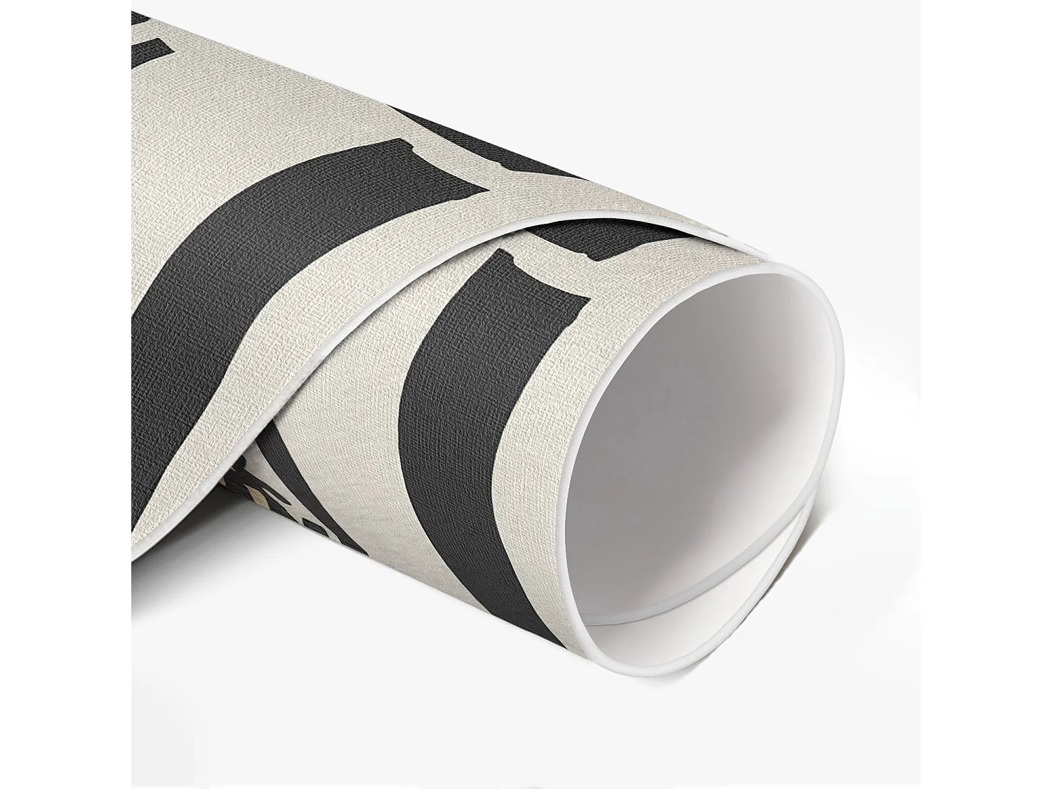 Tapis vinyle pour la maison, Moquette d'intérieur Composition abstraite de taches de style bohème artistique 130 cm