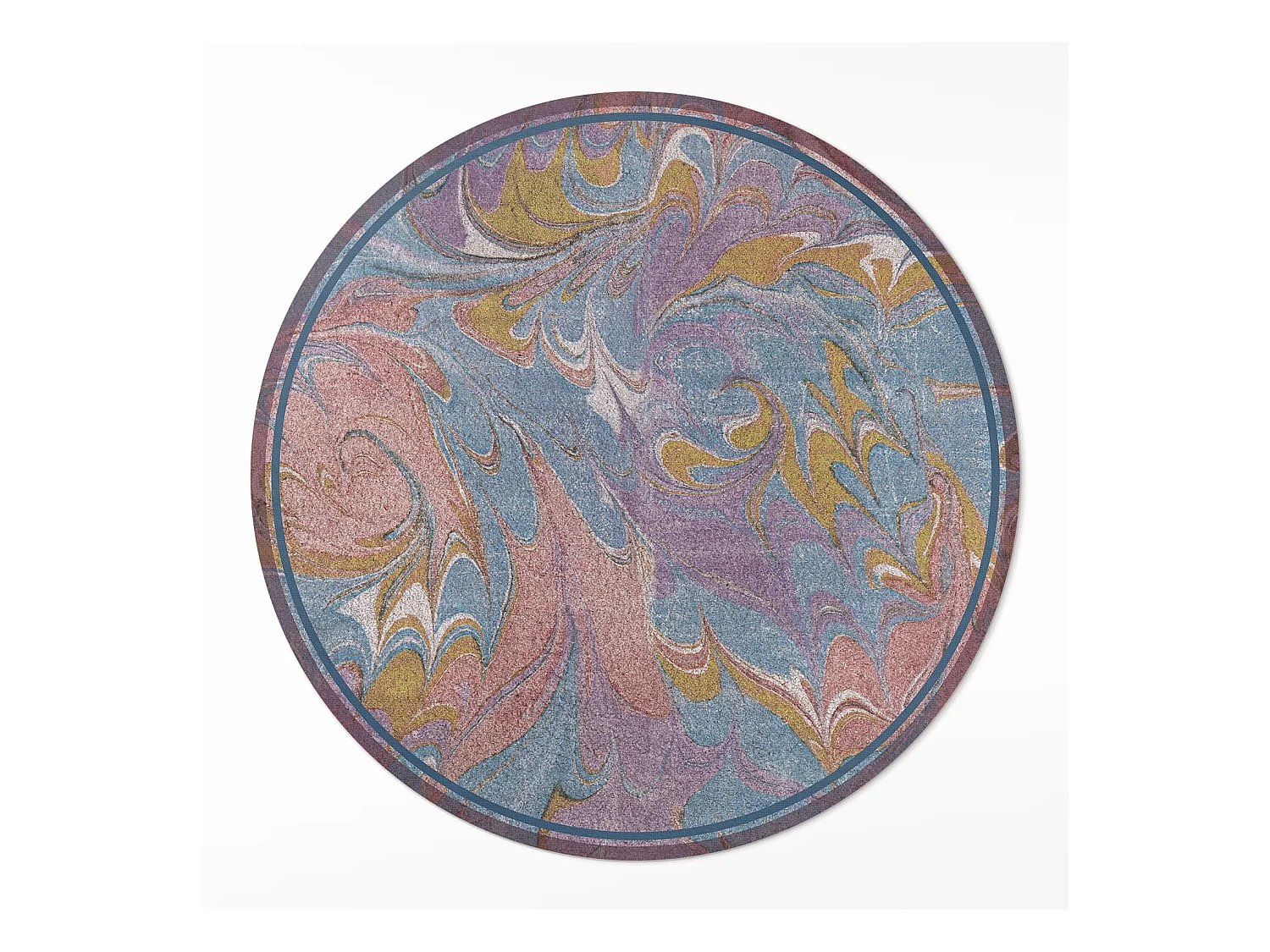 Tapis vinyle pour la maison, Moquette d'intérieur Composition abstraite 50 cm