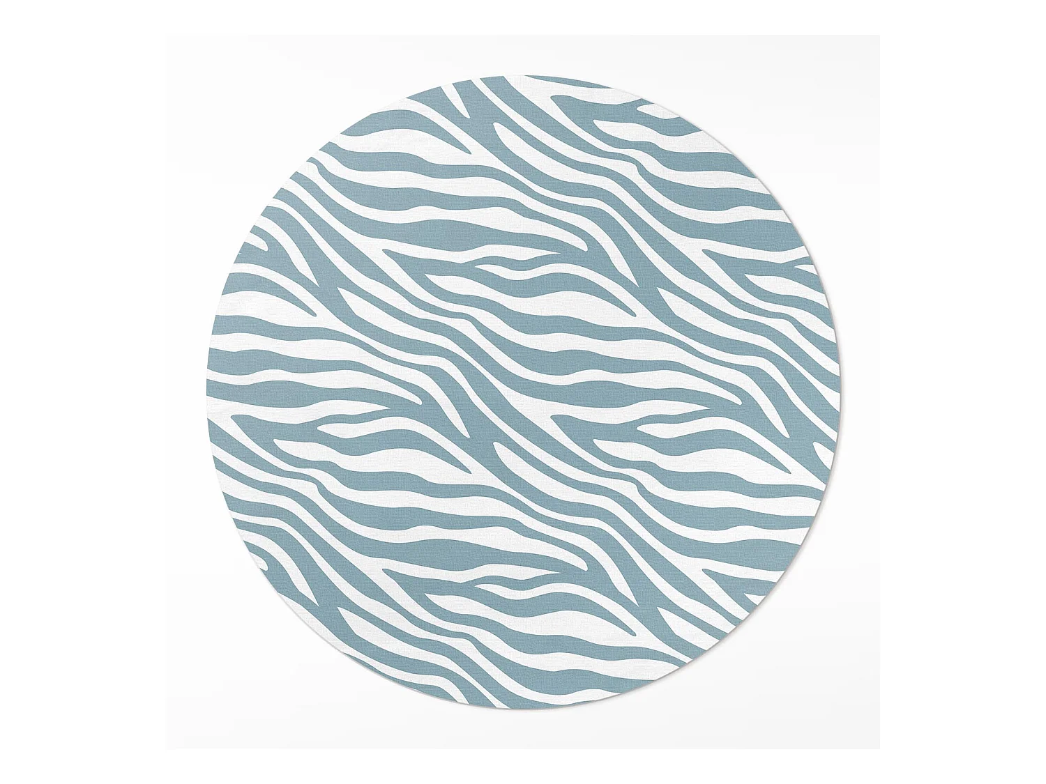 Vinyltapijt voor thuis, Binnentapijt Abstracte boho golven in pastelblauw 120 cm