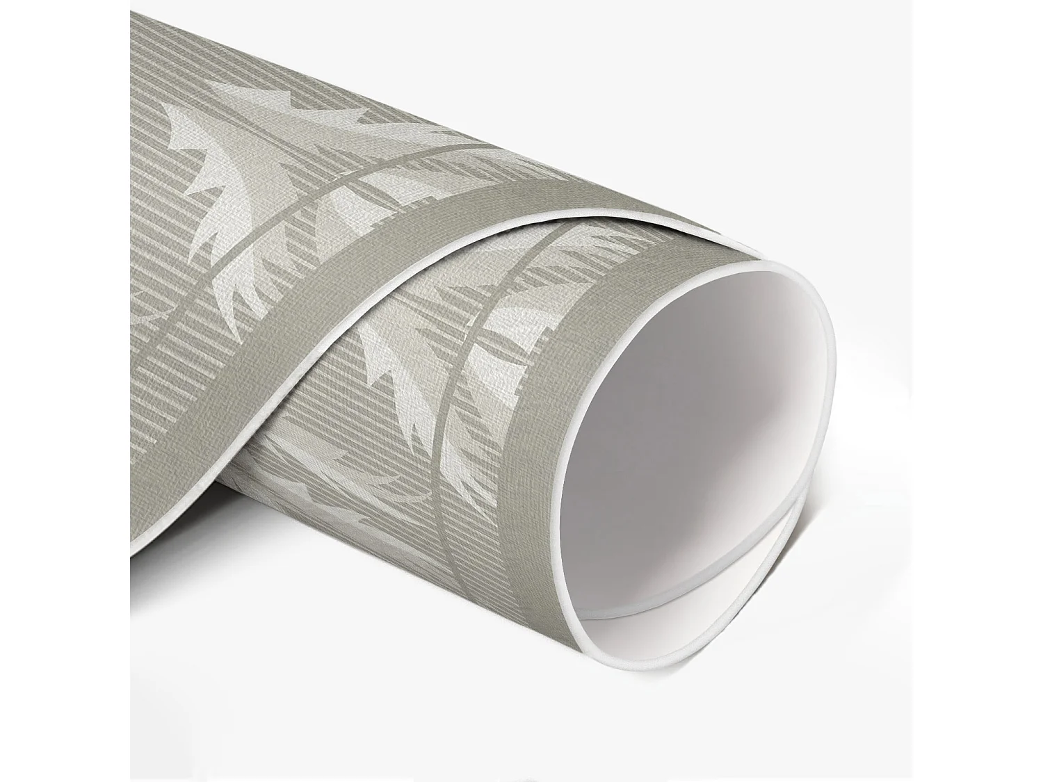 Tapis vinyle pour la maison, Moquette d'intérieur Modèle régulier d’ornements végétaux 60 cm