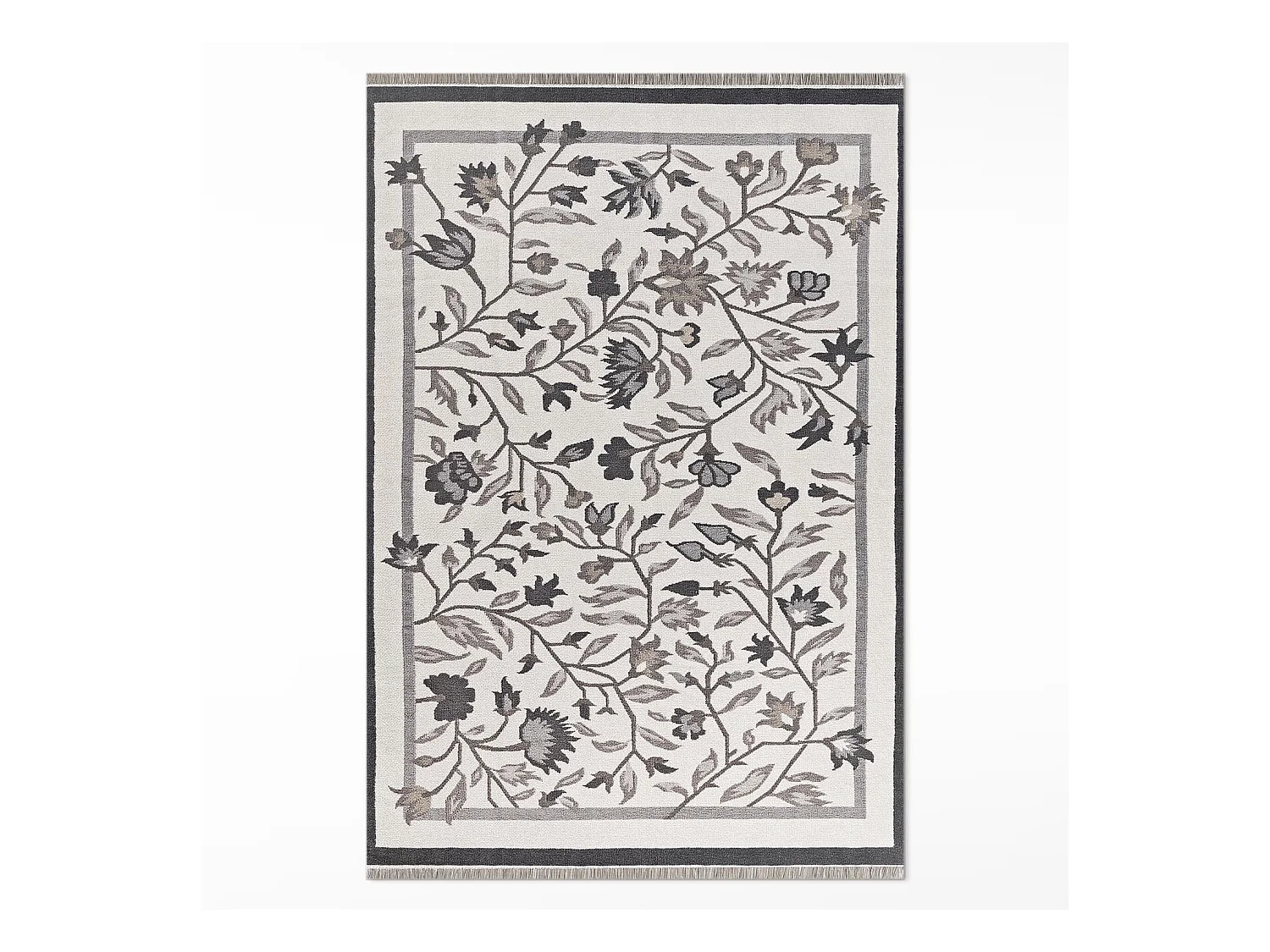 Tapis vinyle pour la maison, Moquette d'intérieur Plantes minimalistes - 100x150 cm