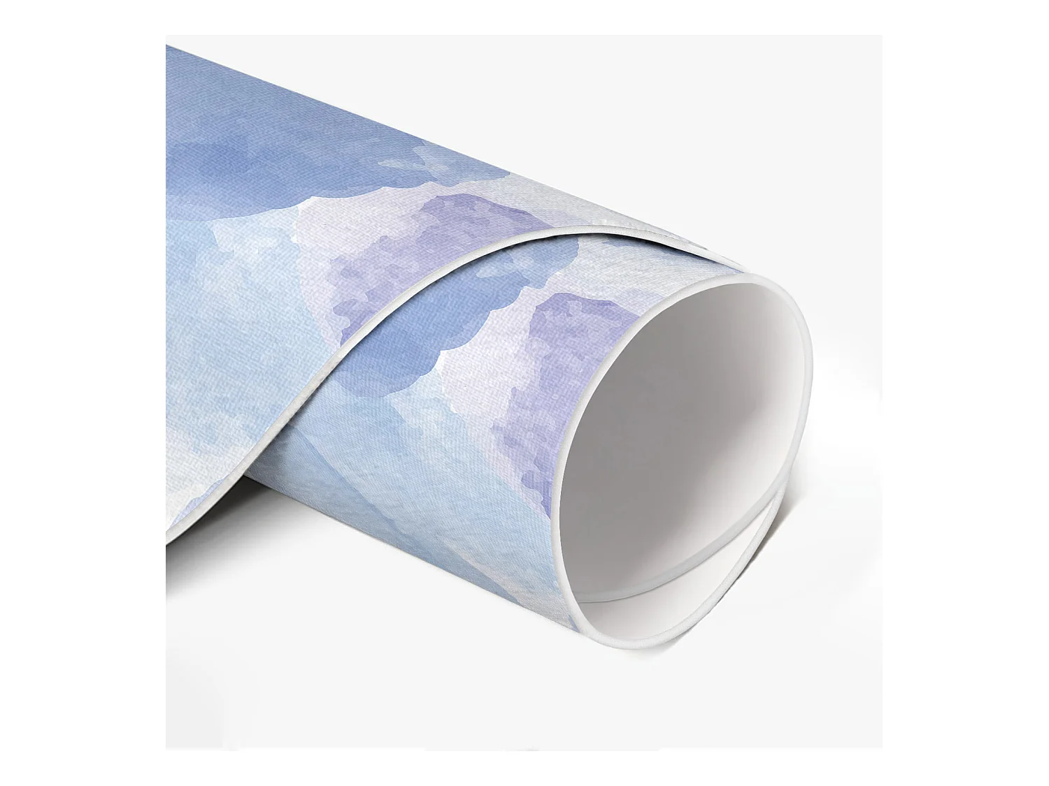Tappeto in vinile per casa, tappeto da interni Macchie di acquerello astratte 90 cm