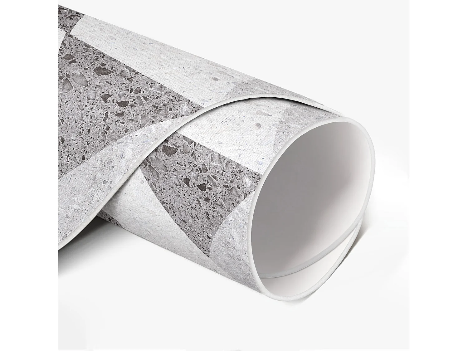 Vinylteppich für Zuhause, Innenteppich Geometrische Steinfliesen 70 cm