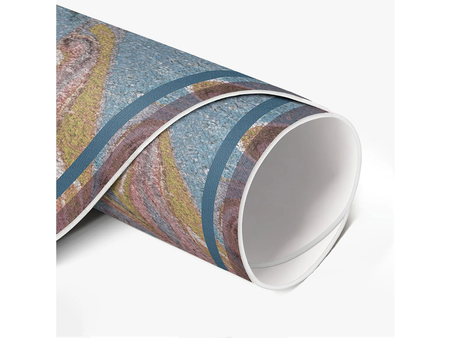 Tapis vinyle pour la maison, Moquette d'intérieur Composition abstraite 130 cm