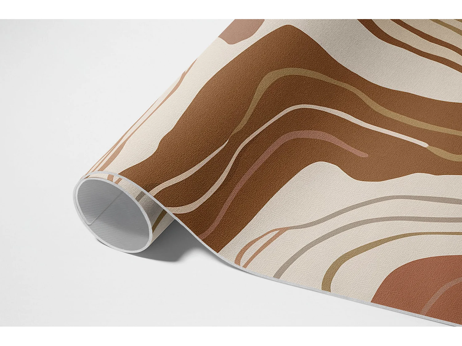 Tapis vinyle pour la maison, Moquette d'intérieur Formes bohèmes pastel - 150x225 cm