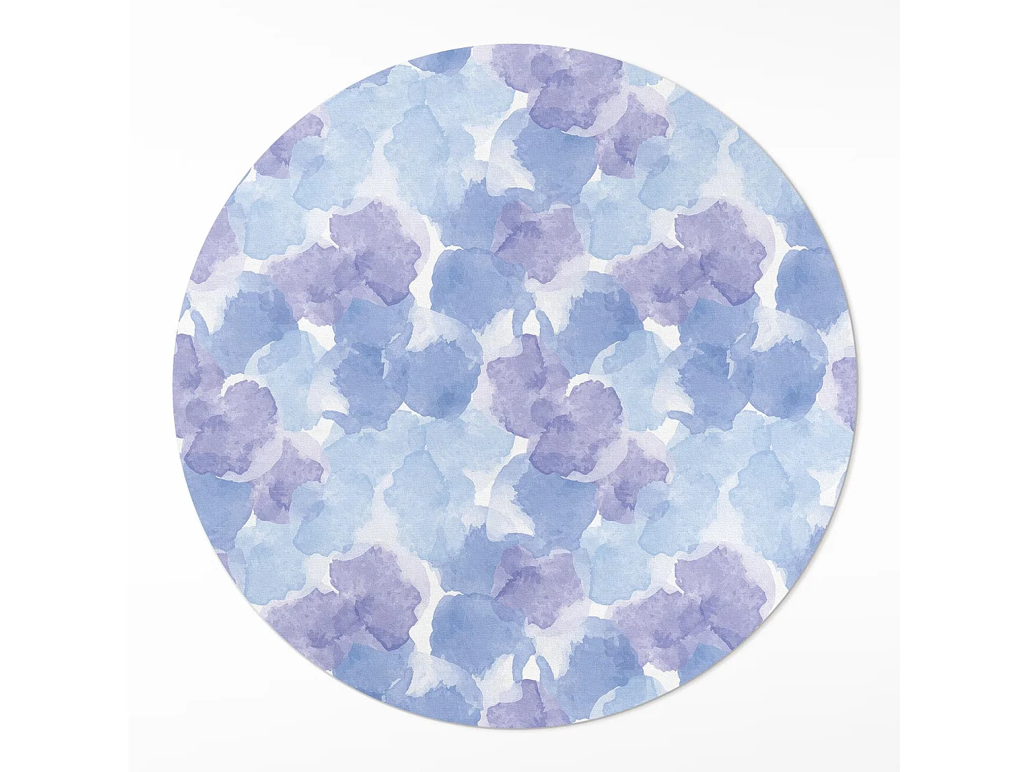 Vinylteppich für Zuhause, Innenteppich Aquarellflecken abstrakt 80 cm