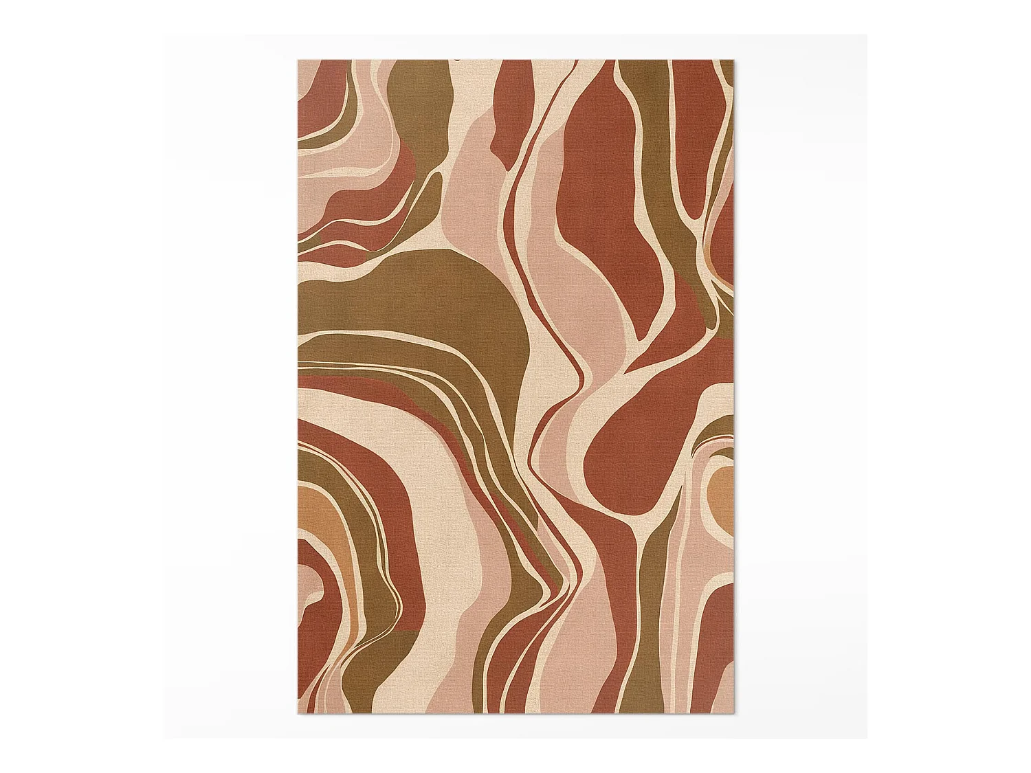 Tapis vinyle pour la maison, Moquette d'intérieur Taches abstraites - 100x150 cm