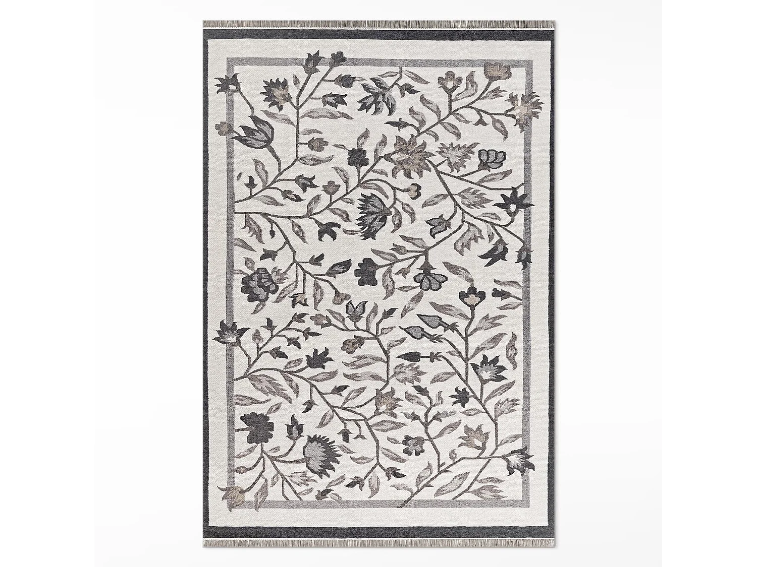 Tapis vinyle pour la maison, Moquette d'intérieur Plantes minimalistes - 150x225 cm