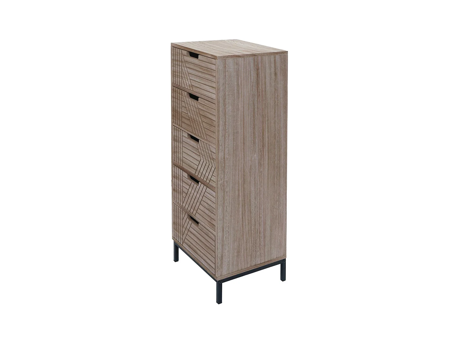 Commode MCW-N90,  naturel