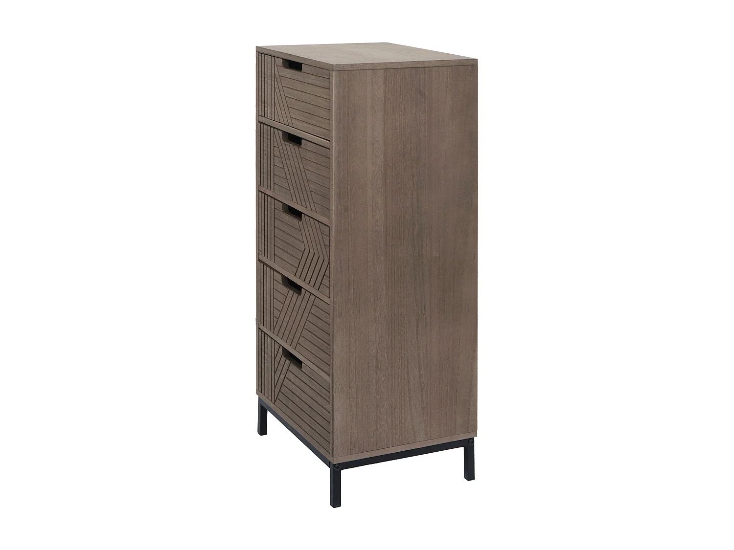Commode MCW-N90,  gris-brun