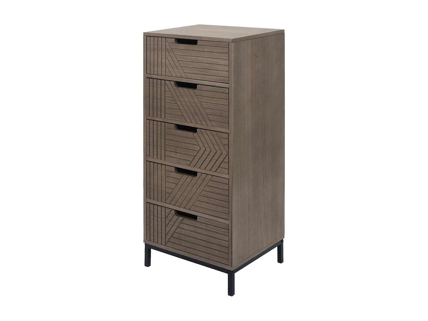 Commode MCW-N90,  gris-brun