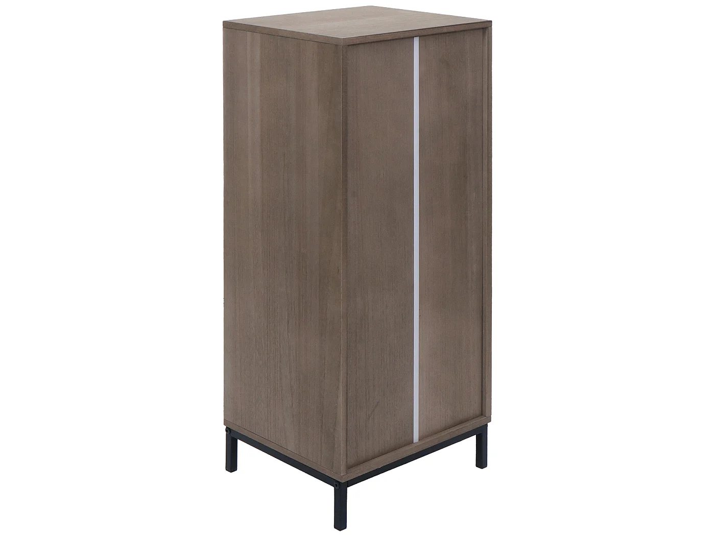 Kommode MCW-N90, Grau-braun