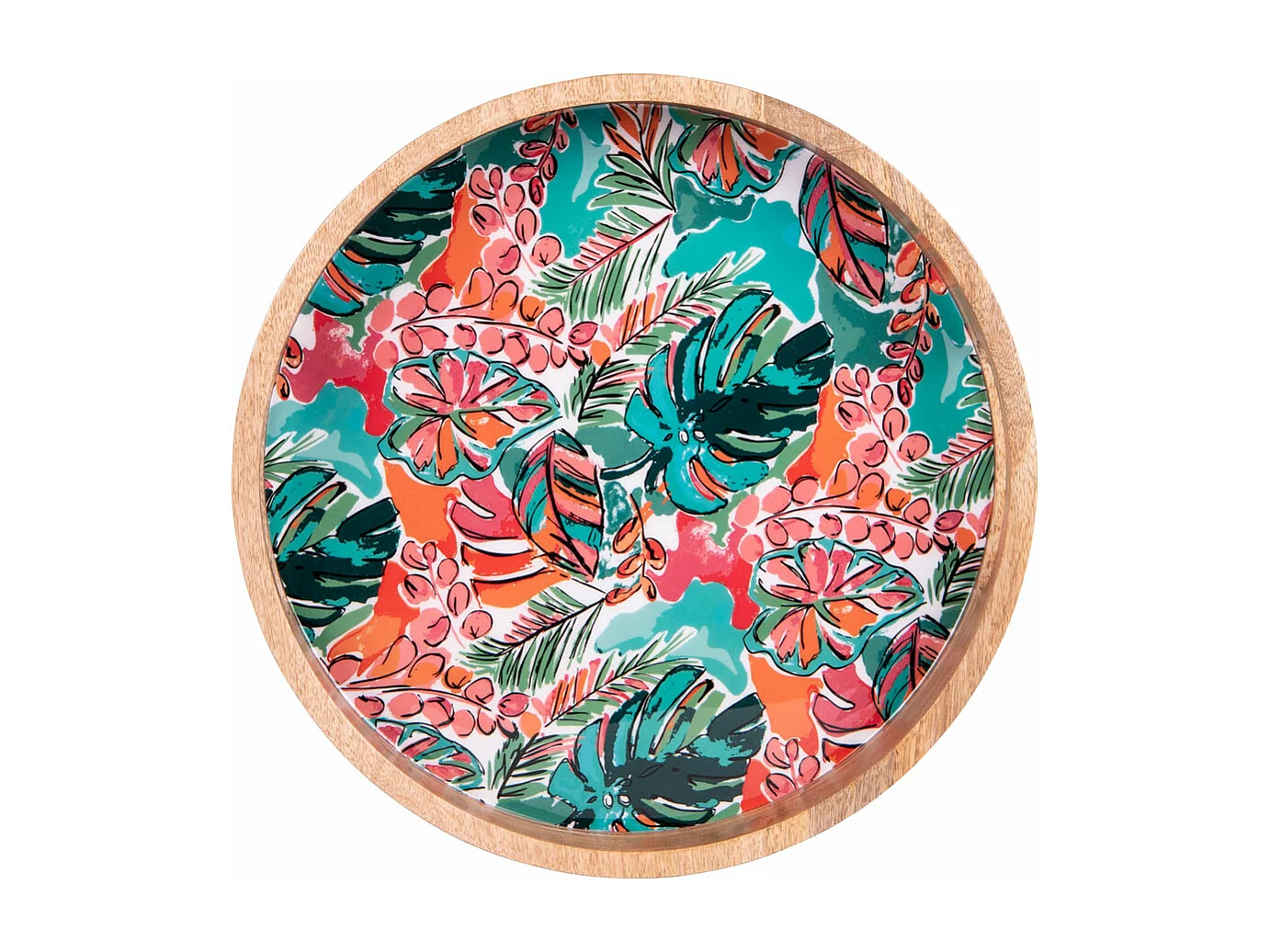 Set de 2 plateaux ronds Florida 35 et 40 cm