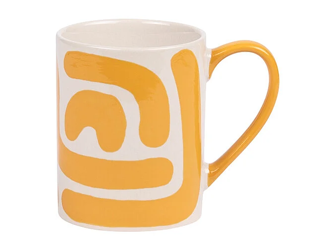 Mug Lulli jaune 25 cl (lot de 6)