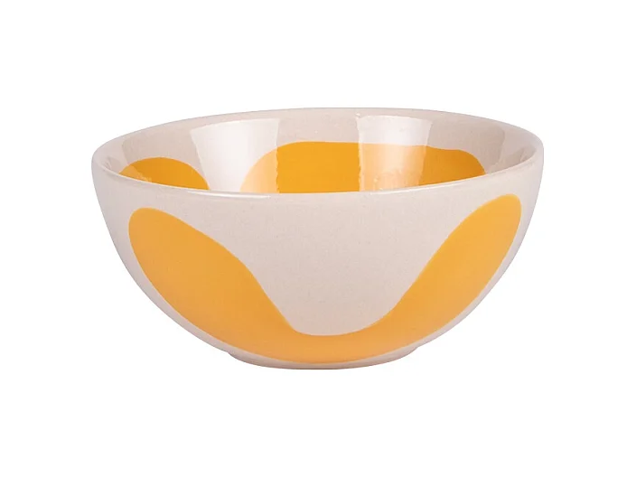 Coupelle Lulli jaune 12 cm (lot de 6)