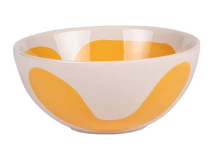 Coupelle Lulli jaune 12 cm (lot de 6)