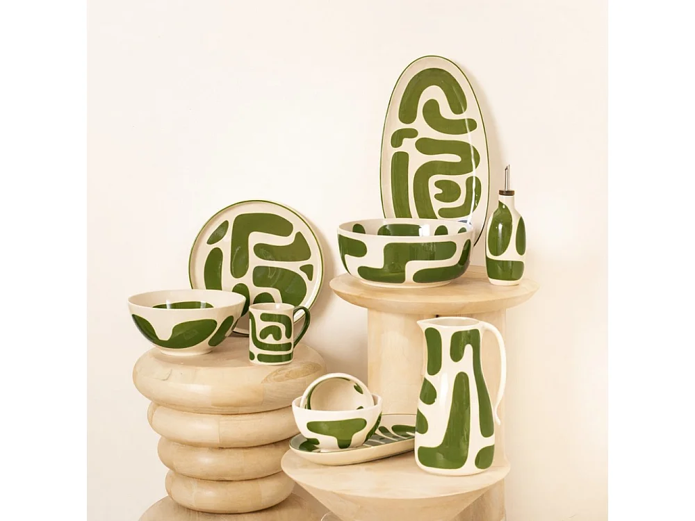 Coupelle Lulli vert 12 cm (lot de 6)