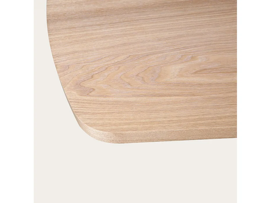 Table à manger effet bois naturel 180x75