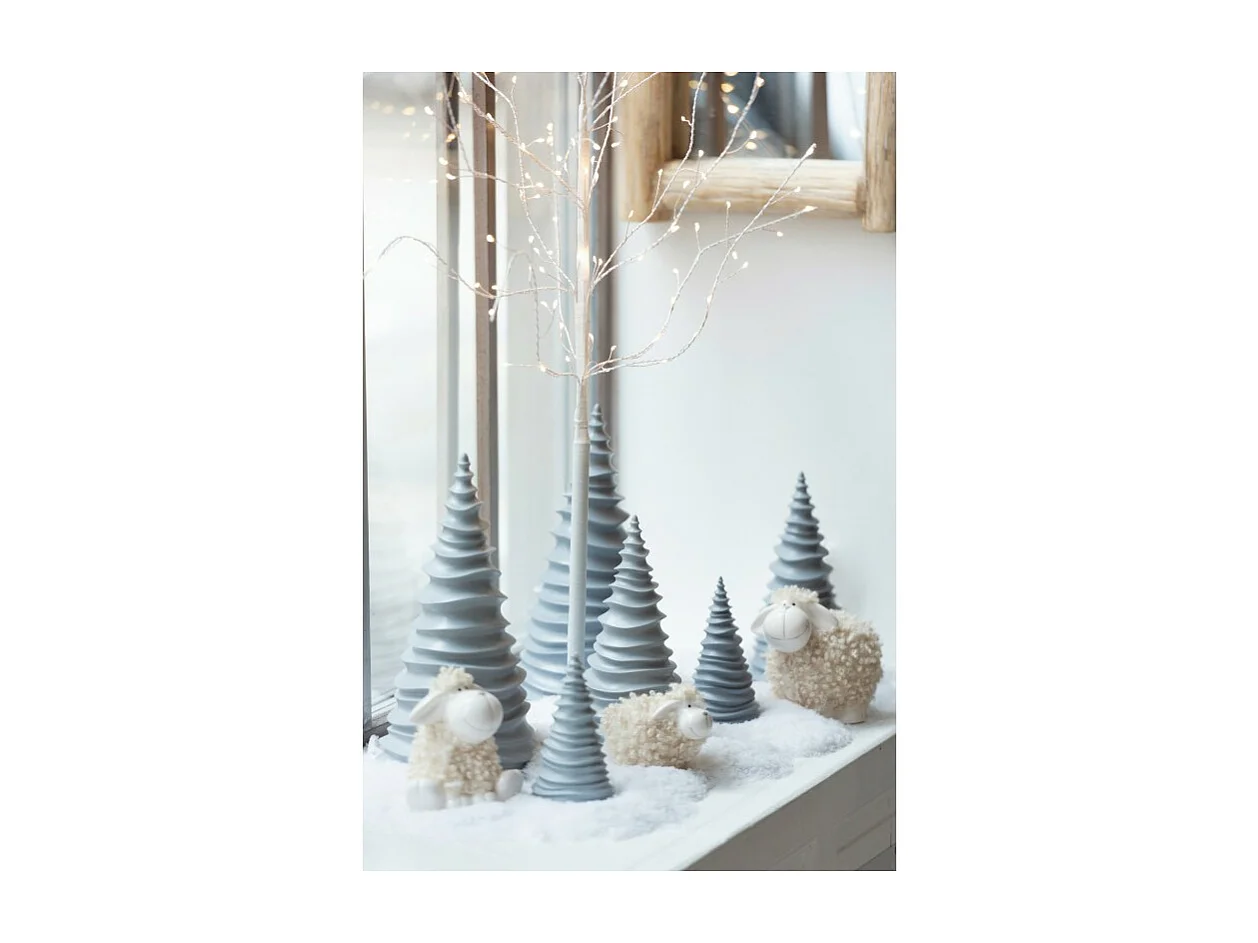 árbol desnudo+led metal blanco Alt. 100